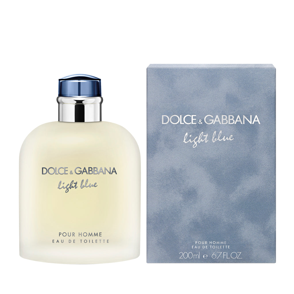 Light Blue Pour Homme: the quintessence of the joy of life and seduction by Dolce&Gabbana. Made for the Dolce&Gabbana man: someone sensual and modern who likes to take care of himself, enhancing his healthy body with sports. The perfume captures the fresh, spicy and sensual scents of the Mediterranean, which we feel is the perfect playground for seduction.
